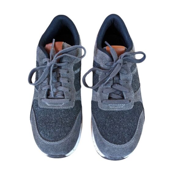 NWT Ariat Ladies Fuse Plus Seude Sneakers Grey Wool Size 6 B - Picture 3 of 10